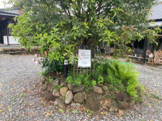 福島県福島市の桃・りんご農園アップルファーム宍戸のお洒落看板